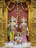 Bhagwan Shri Ram, Shri Sitaji and Shri Hanumanji